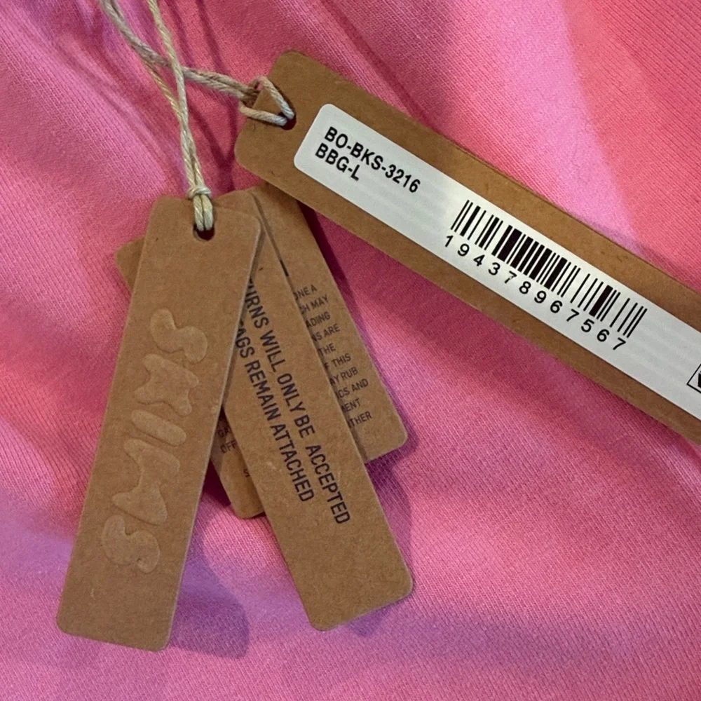 SKIMS Pink Women's Bike Shorts - Picture 2 of 4